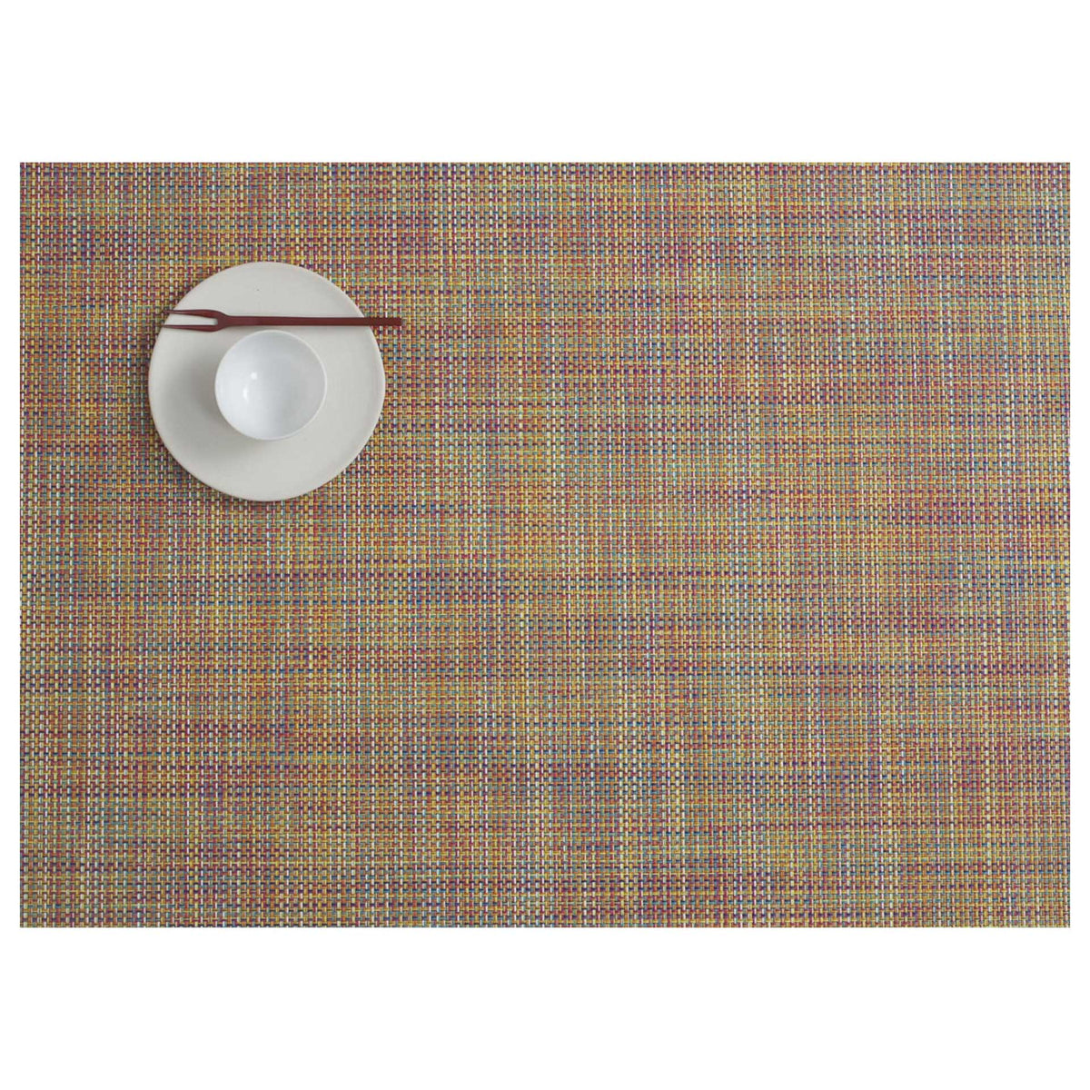 Confetti Mini Basketweave Placemats & Runner by Chilewich