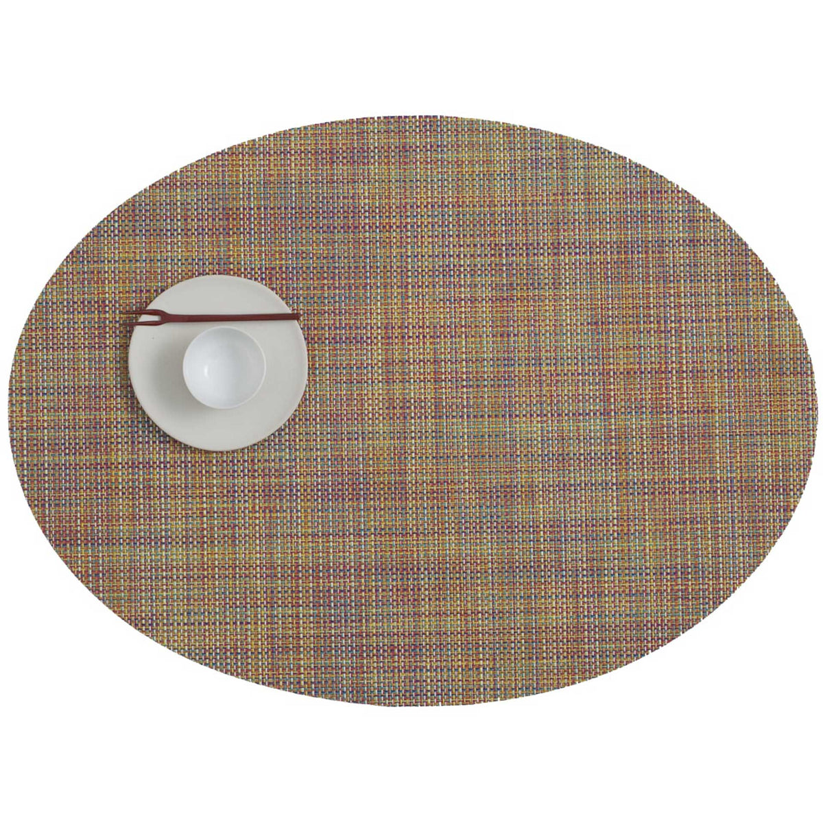 Confetti Mini Basketweave Placemats & Runner by Chilewich