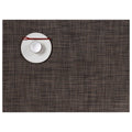 Dark Walnut Mini Basketweave Placemats & Runner by Chilewich