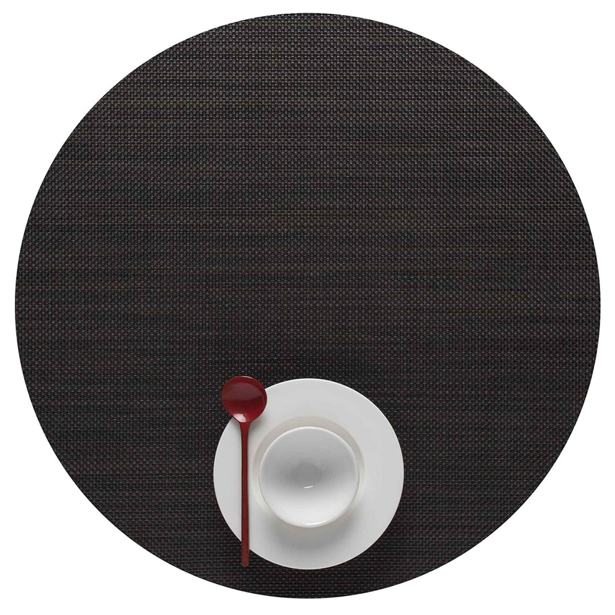 Espresso Mini Basketweave Placemats & Runner by Chilewich