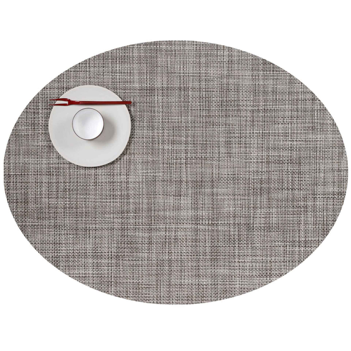 Gravel Mini Basketweave Placemats & Runner by Chilewich