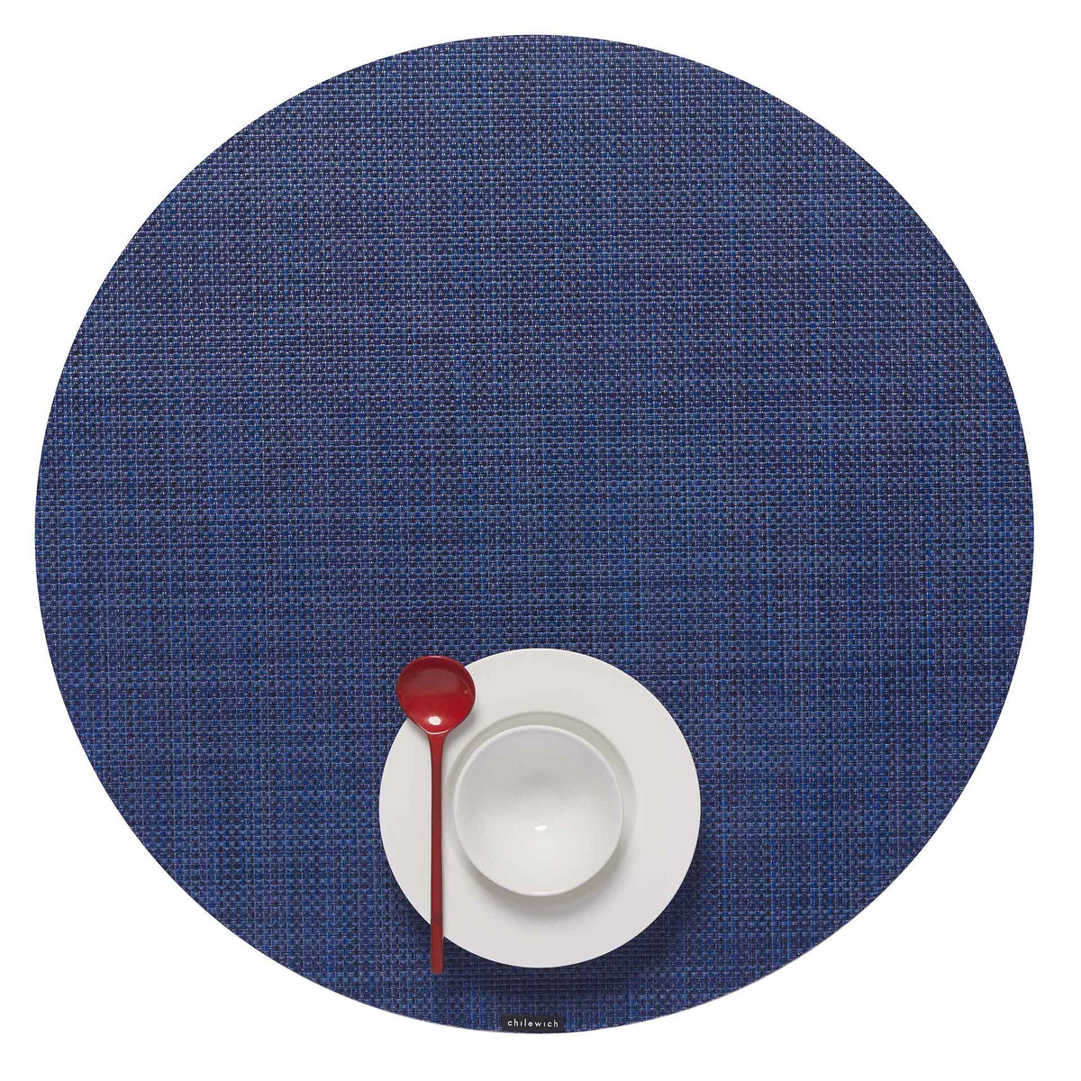 Indigo Mini Basketweave Placemats & Runner by Chilewich