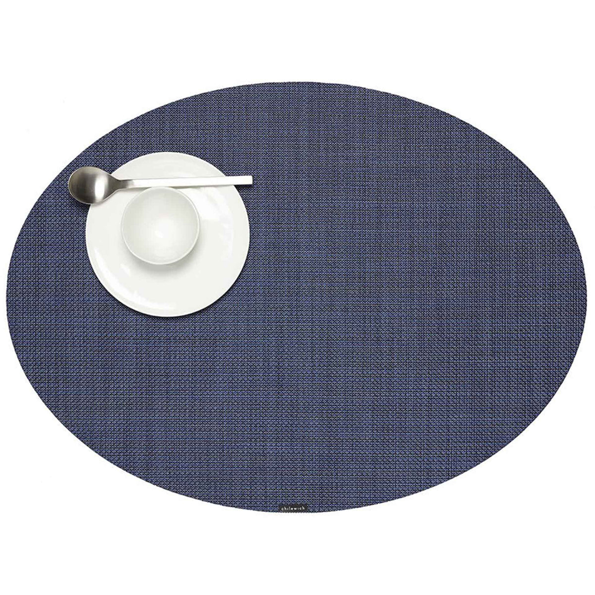 Indigo Mini Basketweave Placemats & Runner by Chilewich