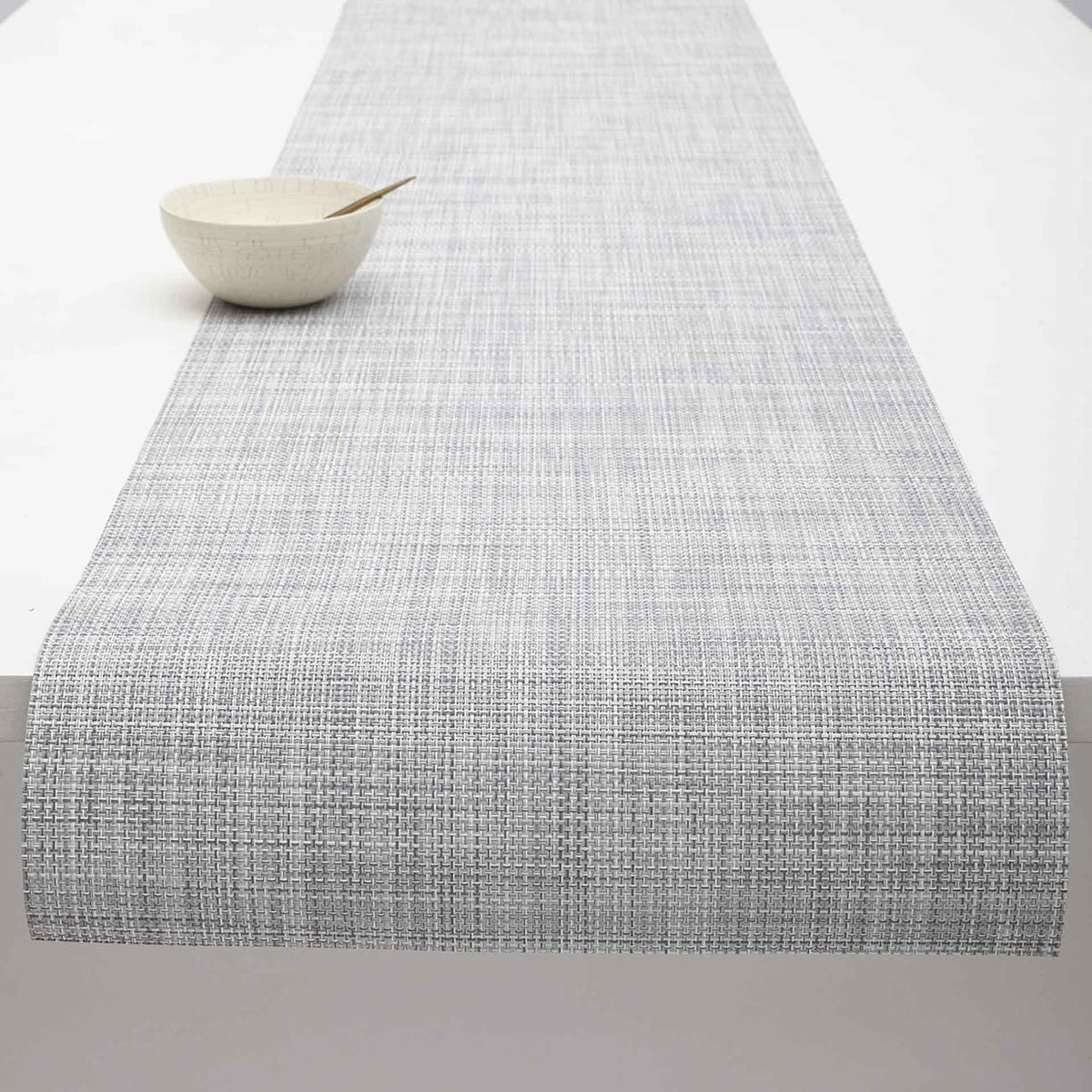 Mist Mini Basketweave Placemats & Runner by Chilewich
