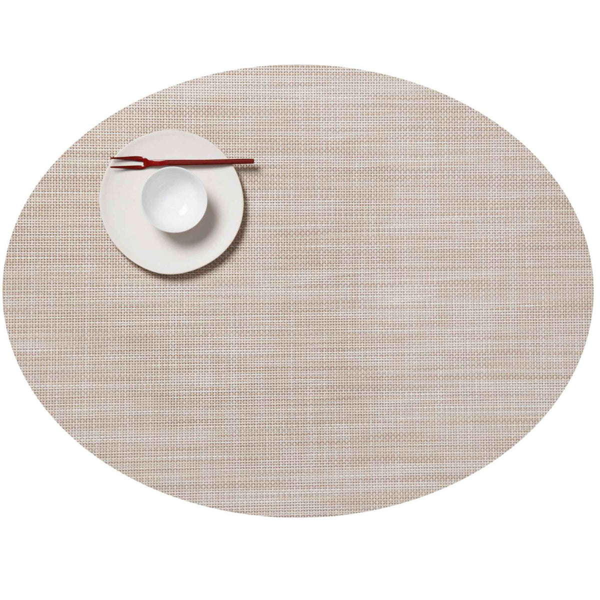 Parchment Mini Basketweave Placemats & Runner by Chilewich