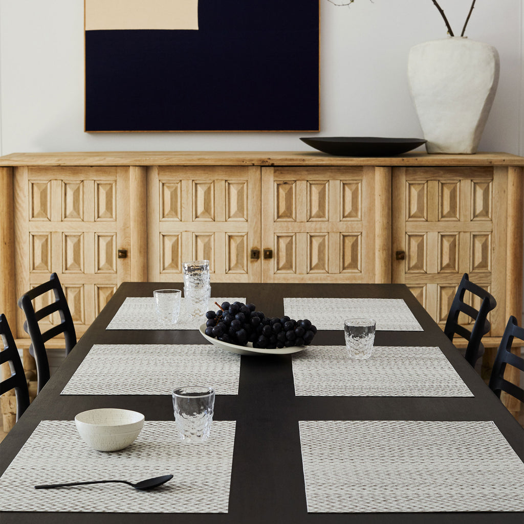 Sand Quill Placemat & Runner by Chilewich Vertigo Home