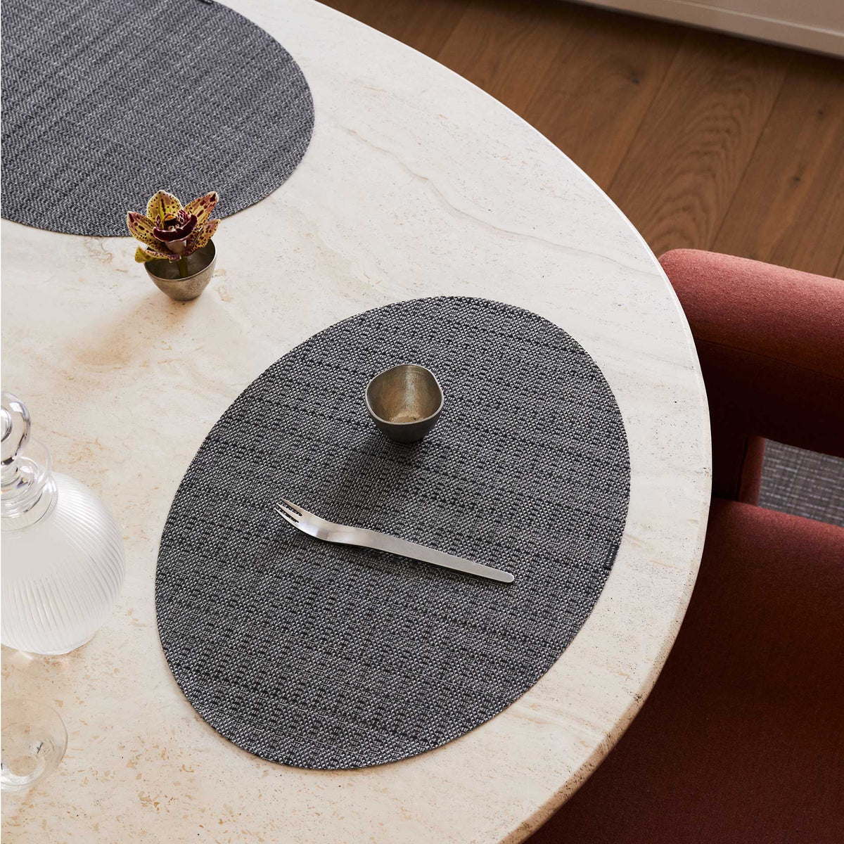 Pewter Thatch Placemats by Chilewich