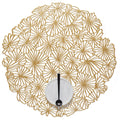 Gilded Pressed Daisy Placemat by Chilewich