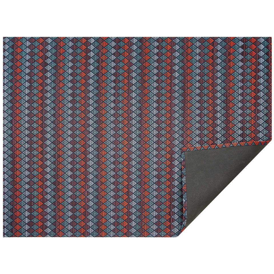 Gemstone Kite Woven Floor Mat by Chilewich