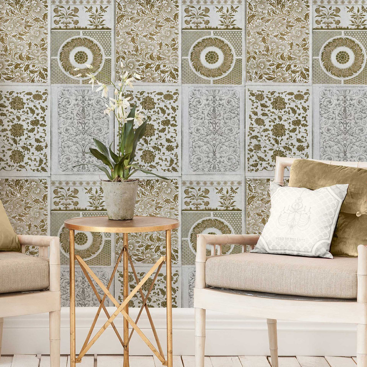 Chinese Pattern Wallpaper by MINDTHEGAP