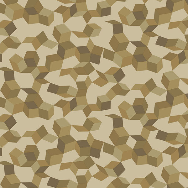 Ingot in Buff & Gold Wallpaper by Cole & Son
