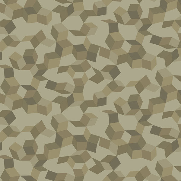 Ingot in Olive & Gilver Wallpaper by Cole & Son