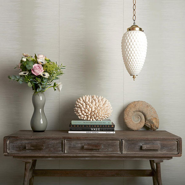 Plume in Grey & White Wallpaper by Cole & Son