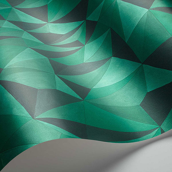 Quartz in Emerald Wallpaper by Cole & Son
