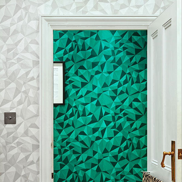Quartz in Emerald Wallpaper by Cole & Son