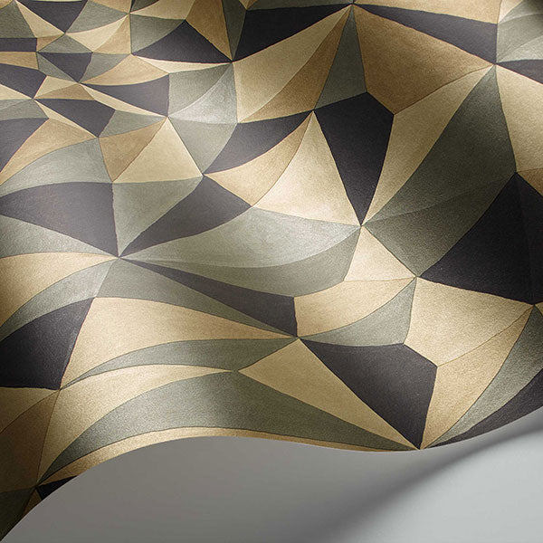 Quartz in Gold & Silver Wallpaper by Cole & Son