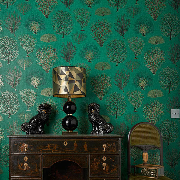 Seafern in Emerald Wallpaper by Cole & Son