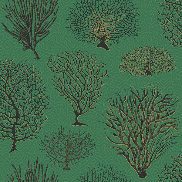 Seafern in Emerald Wallpaper by Cole & Son