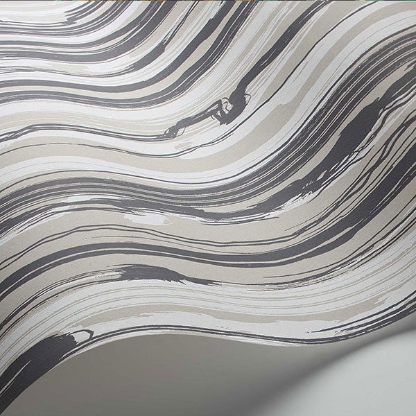 Strand in Black & White Wallpaper by Cole & Son – Vertigo Home