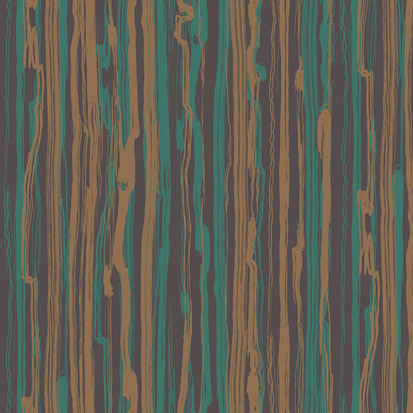 Strand in Teal & Gold Wallpaper by Cole & Son