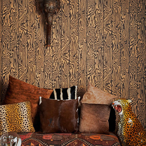 Zebrawood in Tiger Wallpaper by Cole & Son