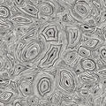 Fornasetti Malachite - White / Black Wallpaper by Cole & Son