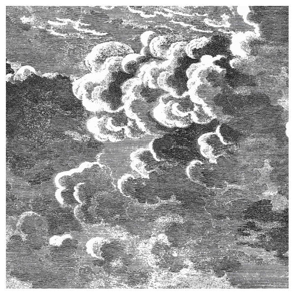 Cole & Son - Fornasetti II Nuvolette Wallpaper - Black / White - Vertigo Home