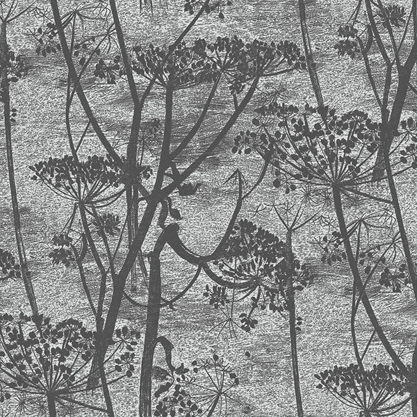 Cow Parsley in Charcoal Wallpaper by Cole & Son