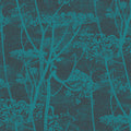 Cow Parsley in Teal Wallpaper by Cole & Son