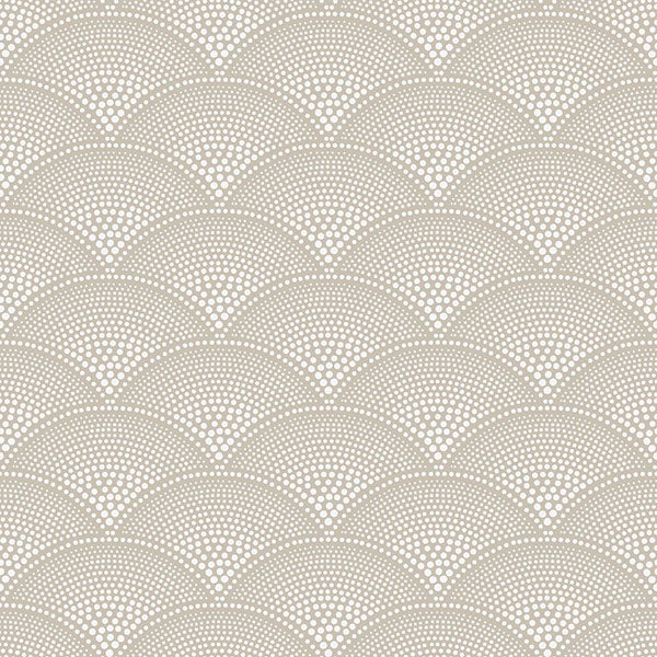 Feather Fan in Taupe Wallpaper by Cole & Son