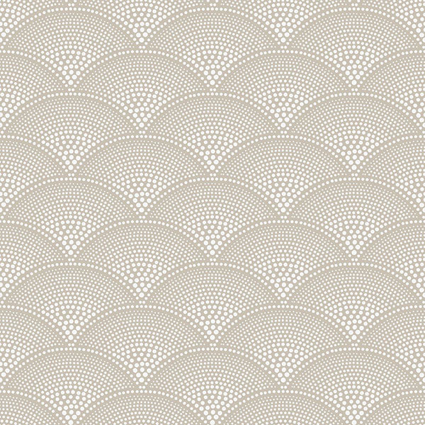 Feather Fan in Taupe Wallpaper by Cole & Son