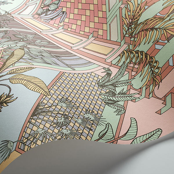 Miami in Pastel Wallpaper by Cole & Son