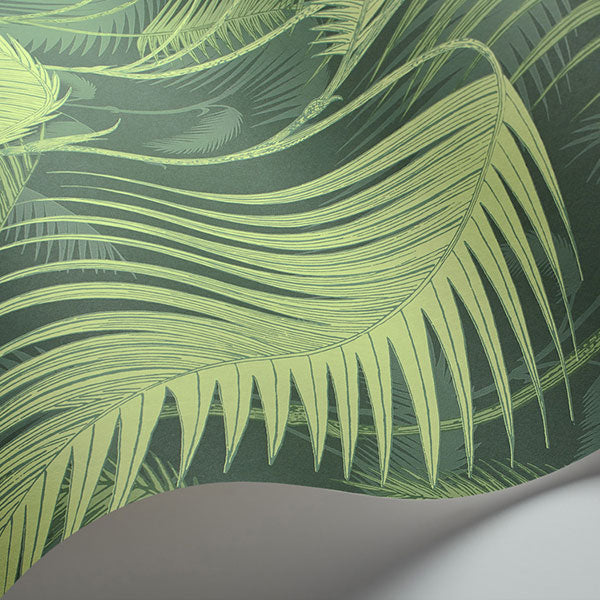 Palm Jungle in Leaf Green Wallpaper by Cole & Son
