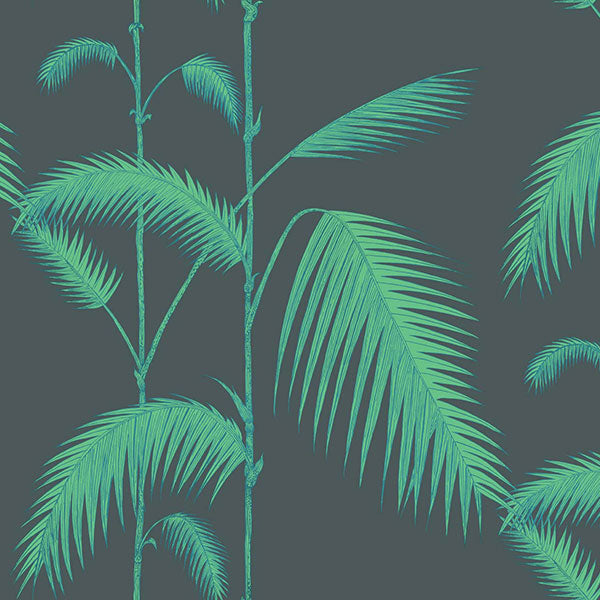 Palm Leaves in Viridian Wallpaper by Cole & Son
