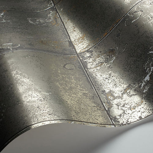 Antique Mirror in Zinc Wallpaper by Cole & Son