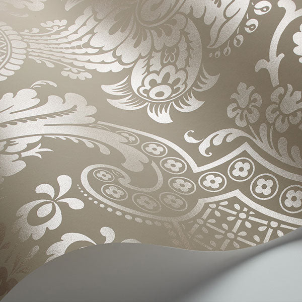 Carmen in Mole Wallpaper by Cole & Son