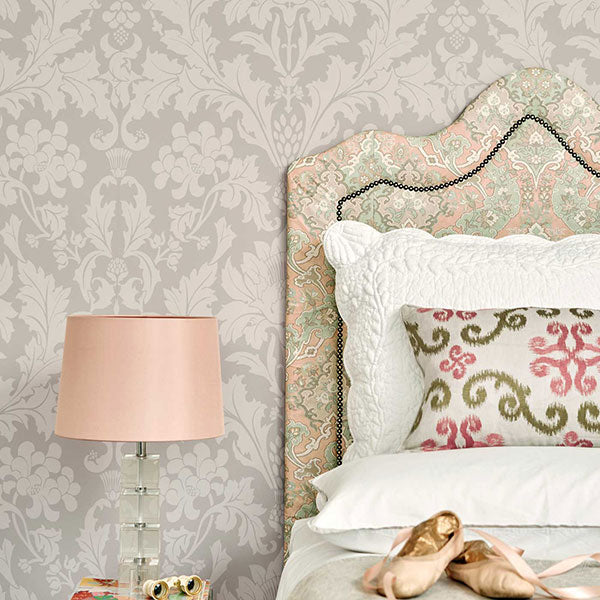 Fonteyn in Stone Wallpaper by Cole & Son