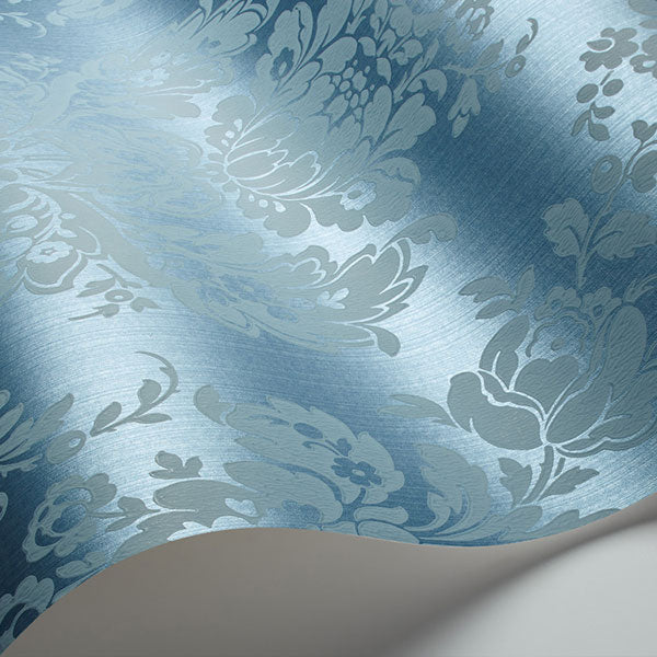 Giselle in Blue Wallpaper by Cole & Son