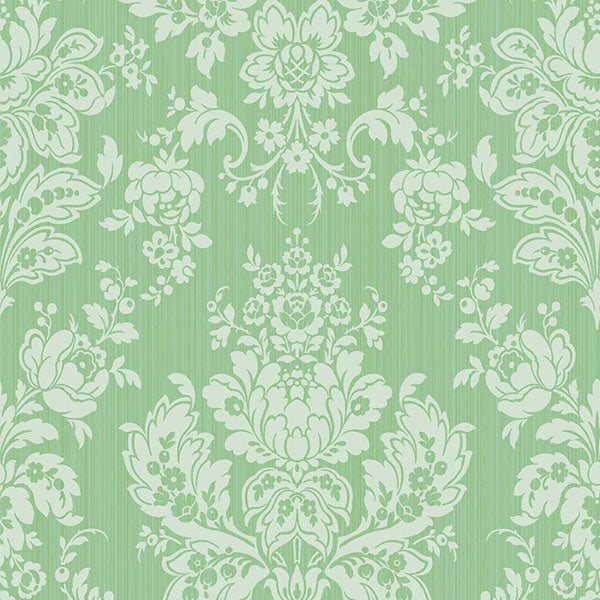 Giselle in Leaf Green Wallpaper by Cole & Son
