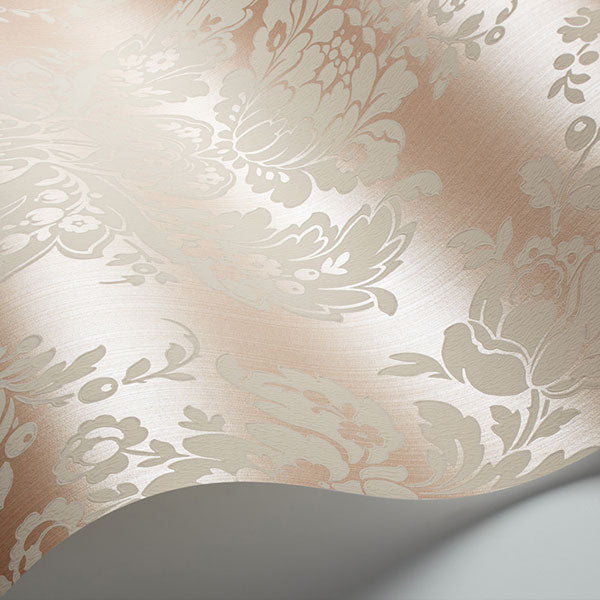 Giselle in Shell Pink Wallpaper by Cole & Son