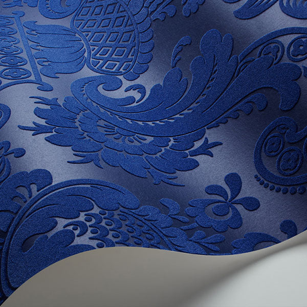 Petrouchka in Blue Wallpaper by Cole & Son