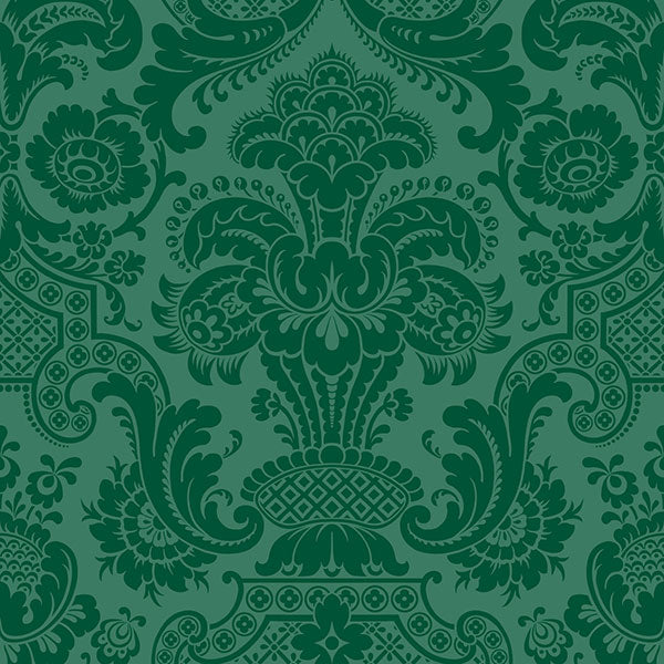 Petrouchka in Green Wallpaper by Cole & Son