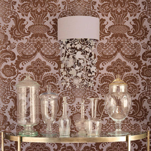 Petrouchka in Lilac Wallpaper by Cole & Son