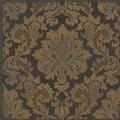 Stravinsky in Charcoal & Bronze Wallpaper by Cole & Son