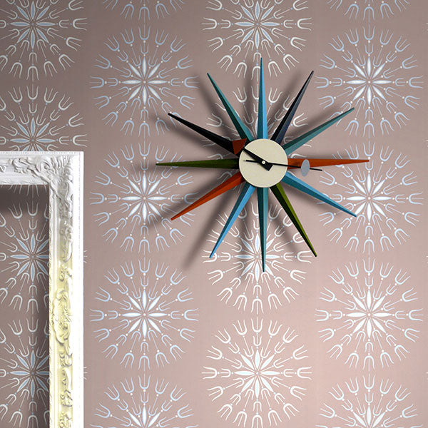 Fioretti in Smoke Wallpaper by Cole & Son
