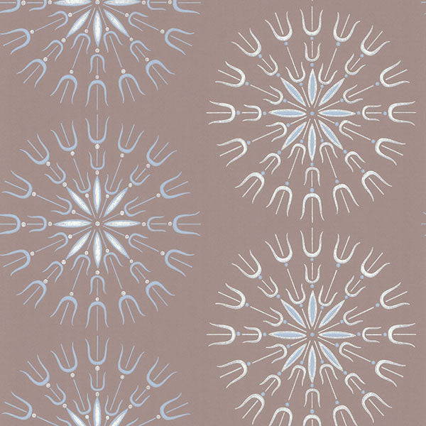 Fioretti in Smoke Wallpaper by Cole & Son