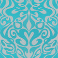 Cole & Son Wallpaper - New Contemporary II - Woodstock in Aqua