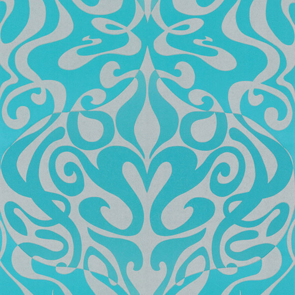 Cole & Son Wallpaper - New Contemporary II - Woodstock in Aqua