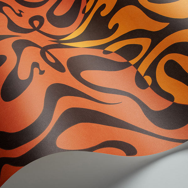 Cole & Son Wallpaper- New Contemporary II - Woodstock in Orange