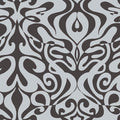 Cole & Son Wallpaper- New Contemporary II - Woodstock in Silver